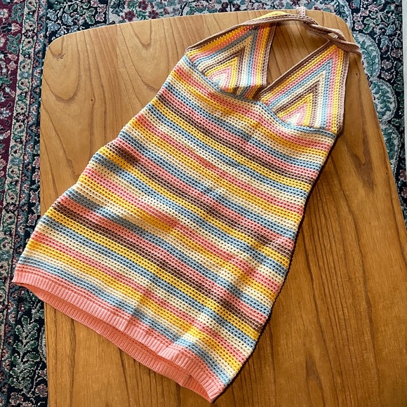 Princess Polly crochet dress or swim cover up - Picture 1 of 5